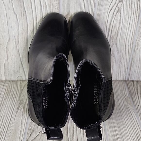 Kenneth Cole Reaction Salt Stretch Bootie Black Ankle Boots Womens Size 5 NEW - Picture 7 of 12